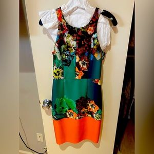 Milky floral dress - perfect for spring